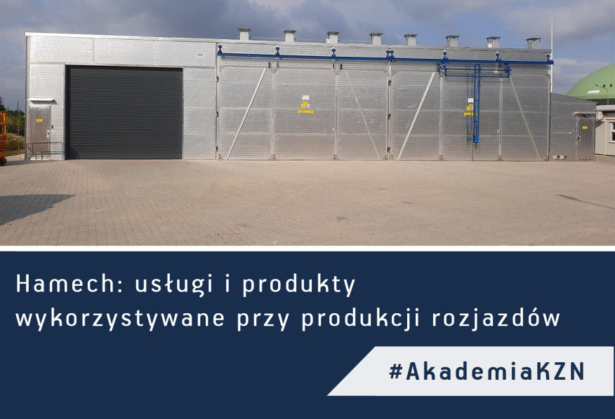 Hamech: usługi i produkty wykorzystywane przy produkcji rozjazdów