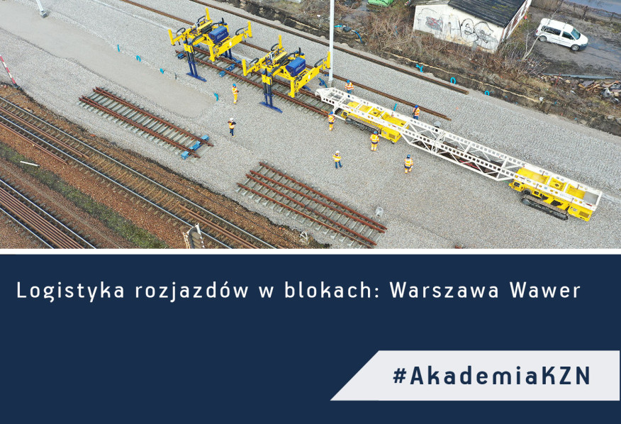 Logistyka rozjazdów w blokach – przypadek Warszawa Wawer