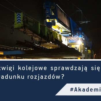 Jak dźwigi kolejowe sprawdzają się w rozładunku rozjazdów?